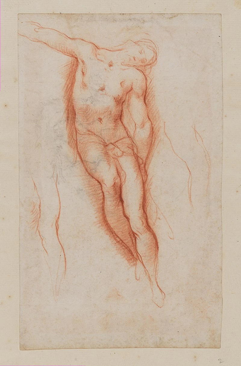 Studio per la figura di Cristo in una deposizione - Metropolitan Museum of Art di New York